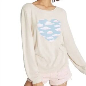 NWOT Wildfox Heart Sweatshirt